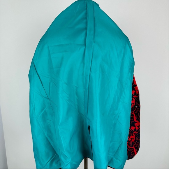 Men’s Halloween Balck Red Fear Bones Halloween Print Suit Size XL - Picture 14 of 15